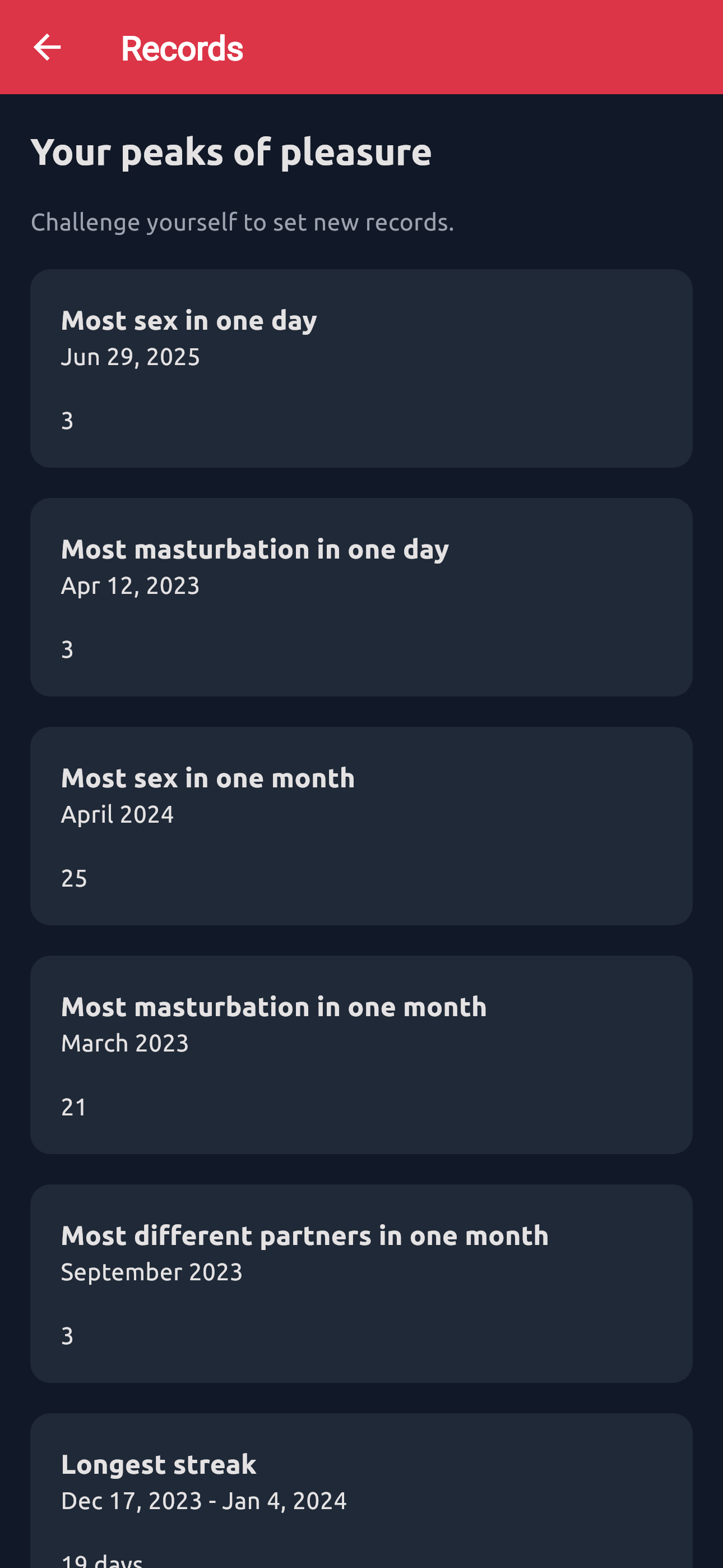 Records Page